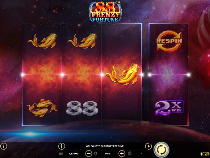 BetSoft 88 Frenzy Screenshot
