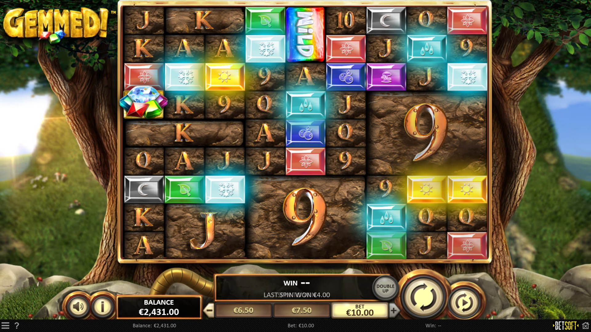 BetSoft Gemmed! Screenshot