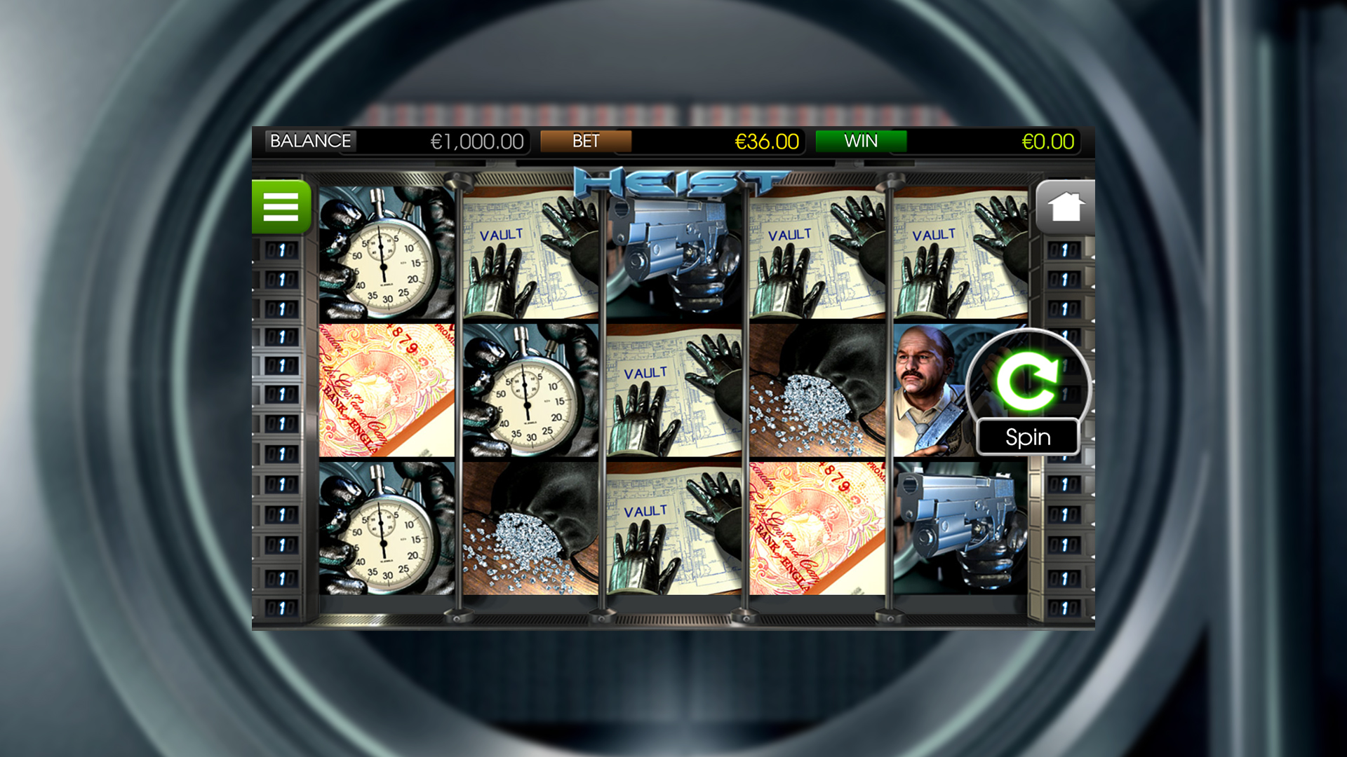 BetSoft Heist Screenshot