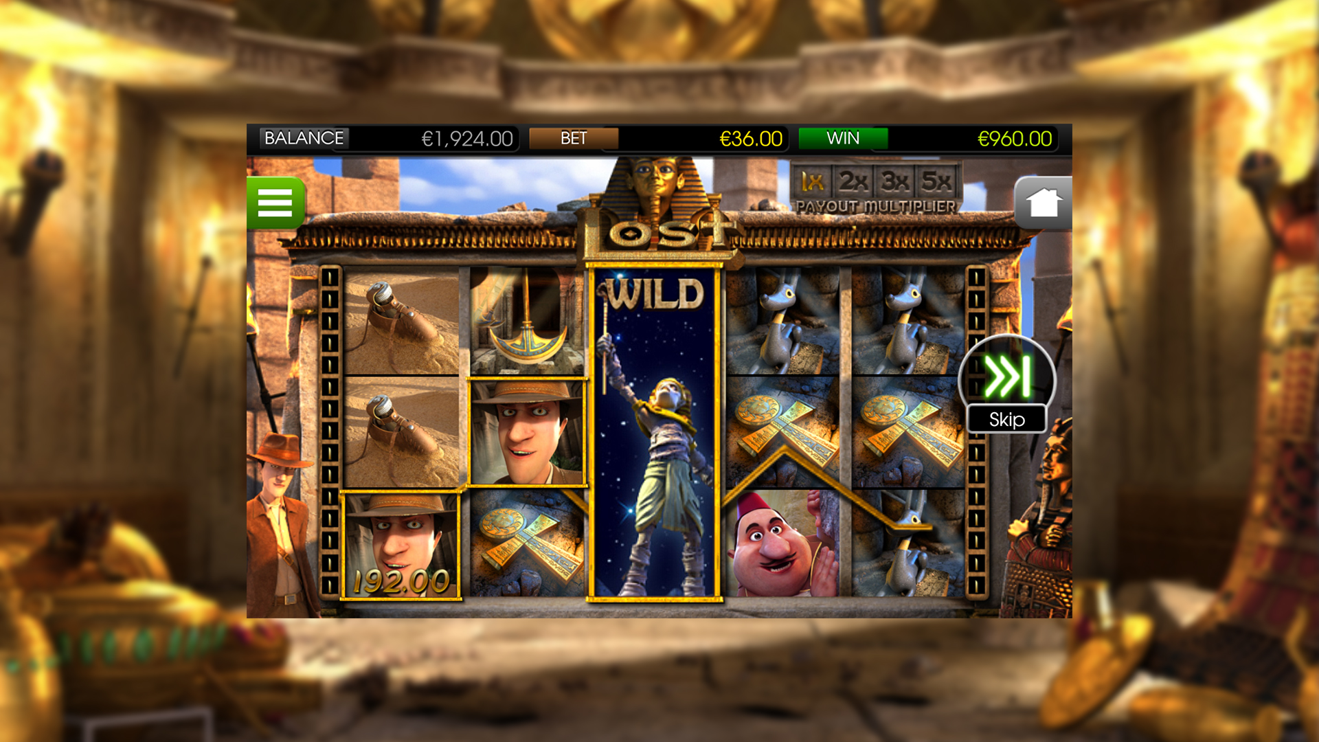 BetSoft Lost Screenshot