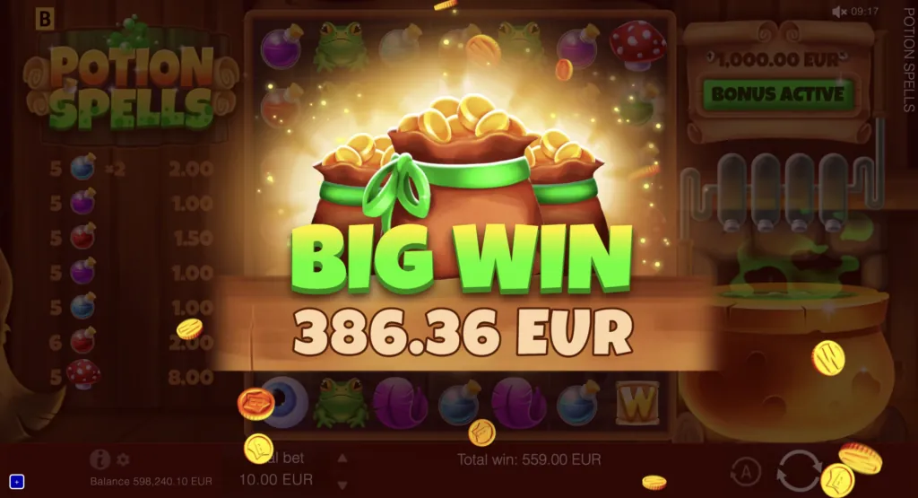 BG Potion Spells Screenshot