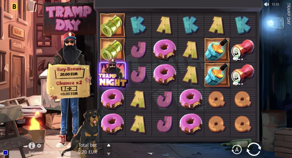 BG Tramp Day Screenshot