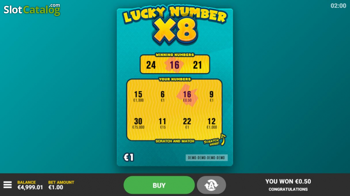 Hack Lucky Number x8 Screenshot