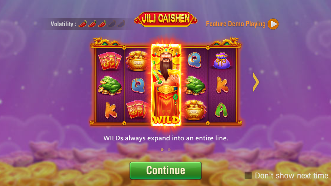 JILI JiLi CaiShen Screenshot