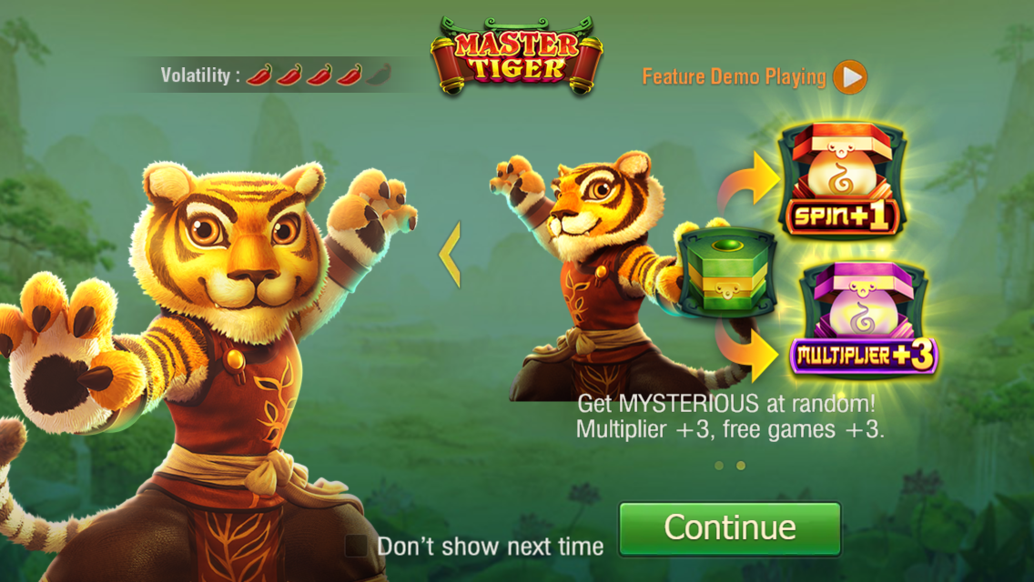 Master tiger Screenshot