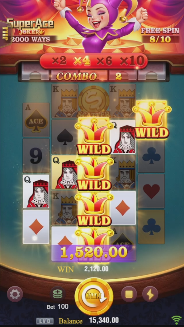 JILI Super Ace Joker Screenshot