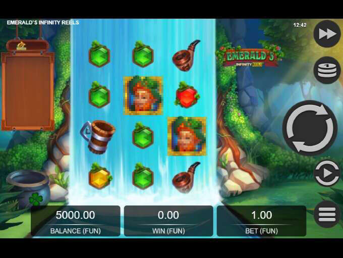 Emeralds Infinity Reels Screenshot