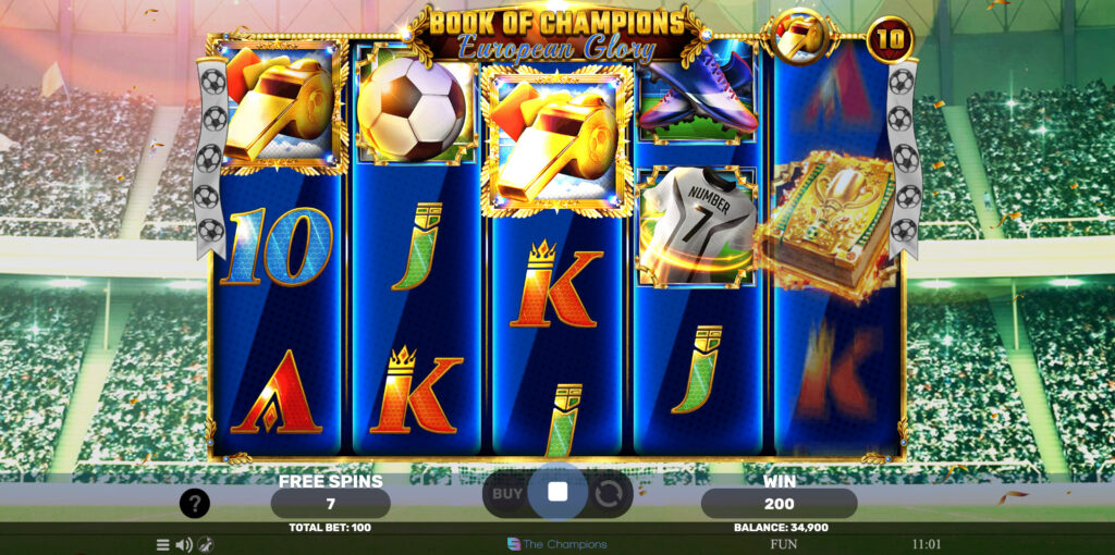 SP Book Of Champions European Glory Screenshot