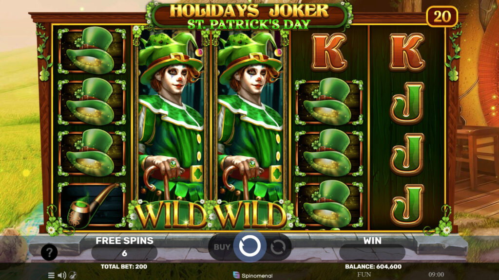 SP Holidays Joker St. Patrick's Day Screenshot